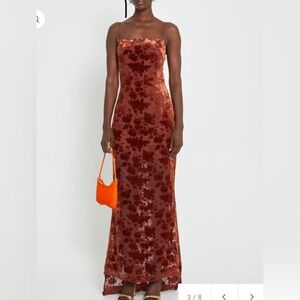 O.p.t Cynthia Velvet Dress